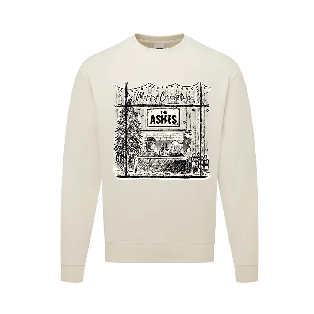 The Cricket Widow Club Christmas Jumper- A Cricketing Christmas